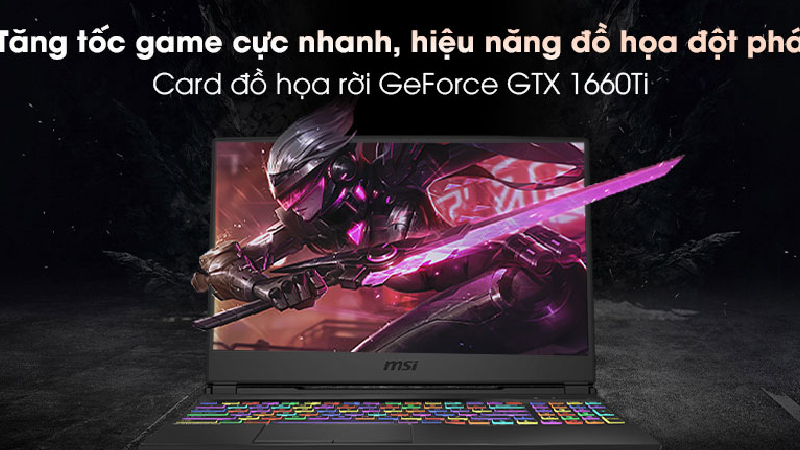 Hình minh họa cho Laptop MSI Gaming Leopard 10SDK GL65 i7